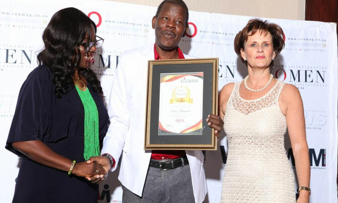Ugandan wins national, continental CEO award Ugandan wins national, continental CEO award