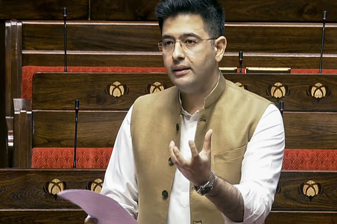 Rajya Sabha Secretariat denies Raghav Chadha's request to speak in House, citing no time allocation by AAP: sources