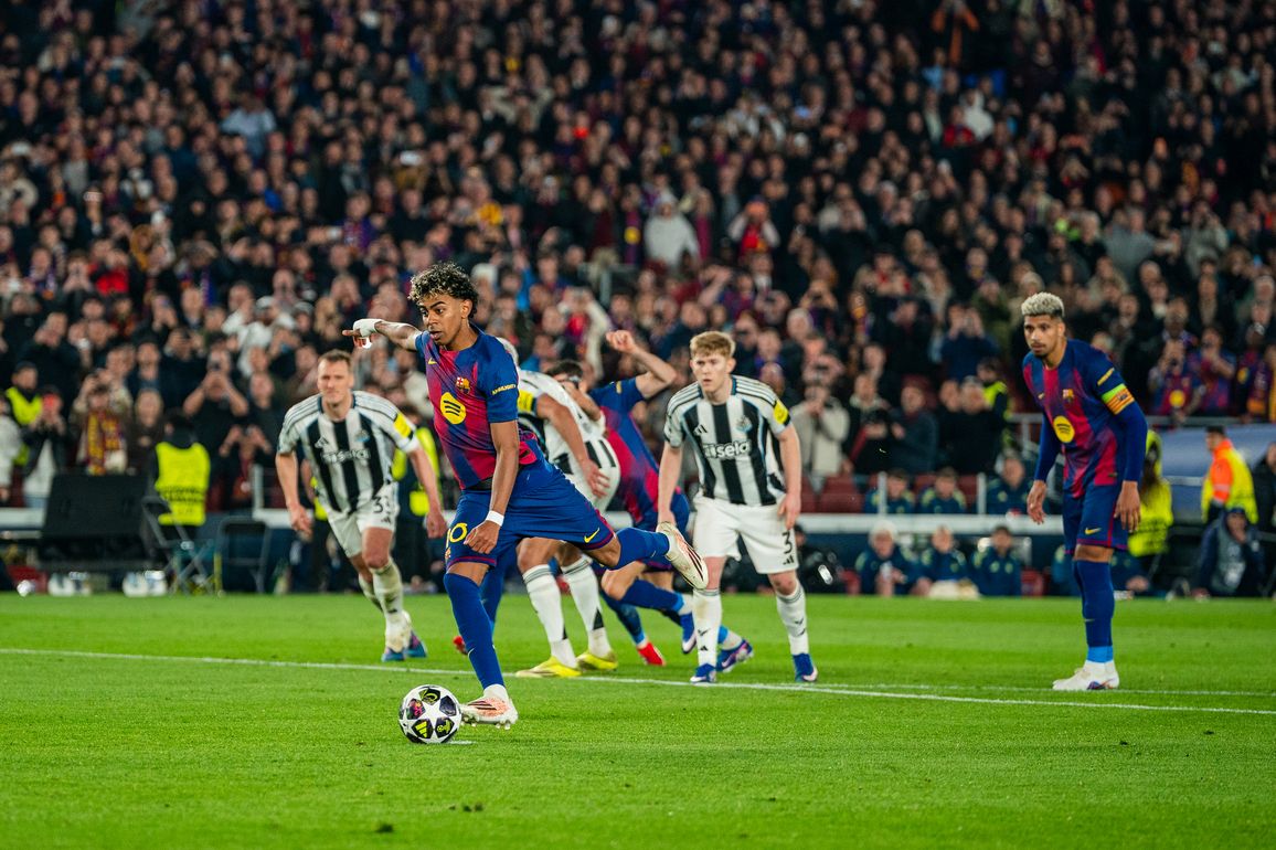 (SP)SPAIN-BARCELONA-FOOTBALL-UEFA CHAMPIONS LEAGUE-FC BARCELONA VS NEWCASTLE UNITED FC
