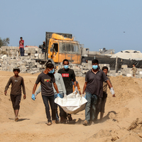 MIDEAST-GAZA-BODIES