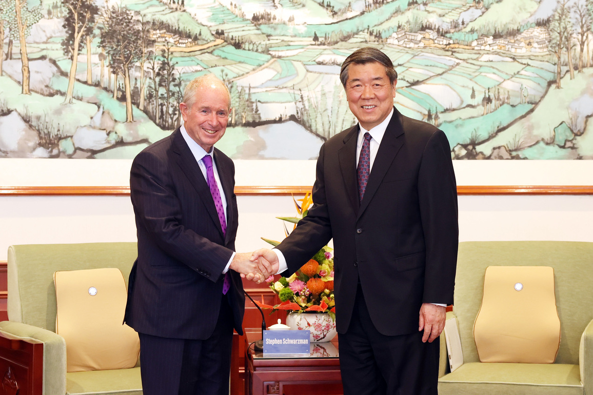CHINA-BEIJING-HE LIFENG-BLACKSTONE-CHAIRMAN-MEETING (CN)