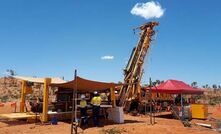 Rio Tinto drilling at its Winu discovery in Western Australia