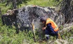  Cygnus geologist Gareth Reynolds at Auclair