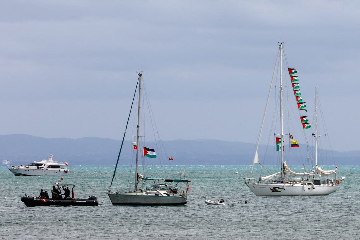 Spain, Italy dispatch naval ships to escort Gaza aid flotilla amid drone attacks