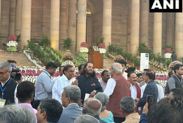 Mukesh Ambani, his son Anant attend PM Modi's oath-taking ceremony