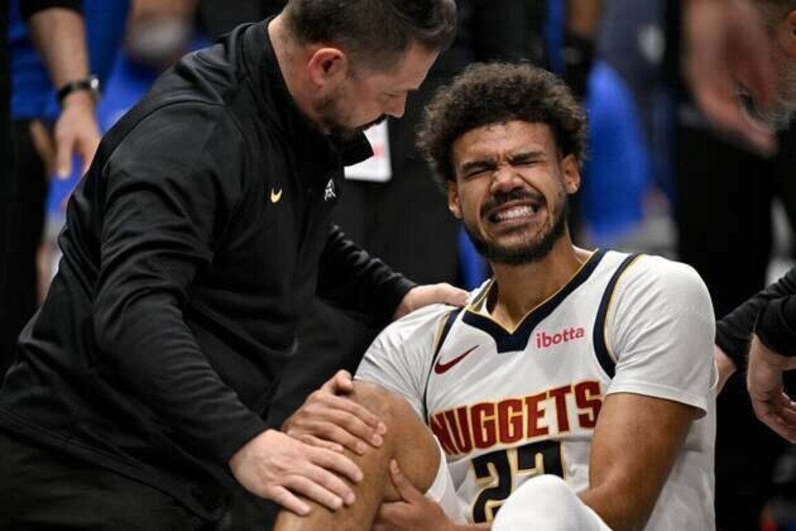 Nuggets F Cameron Johnson (knee) not seriously injured