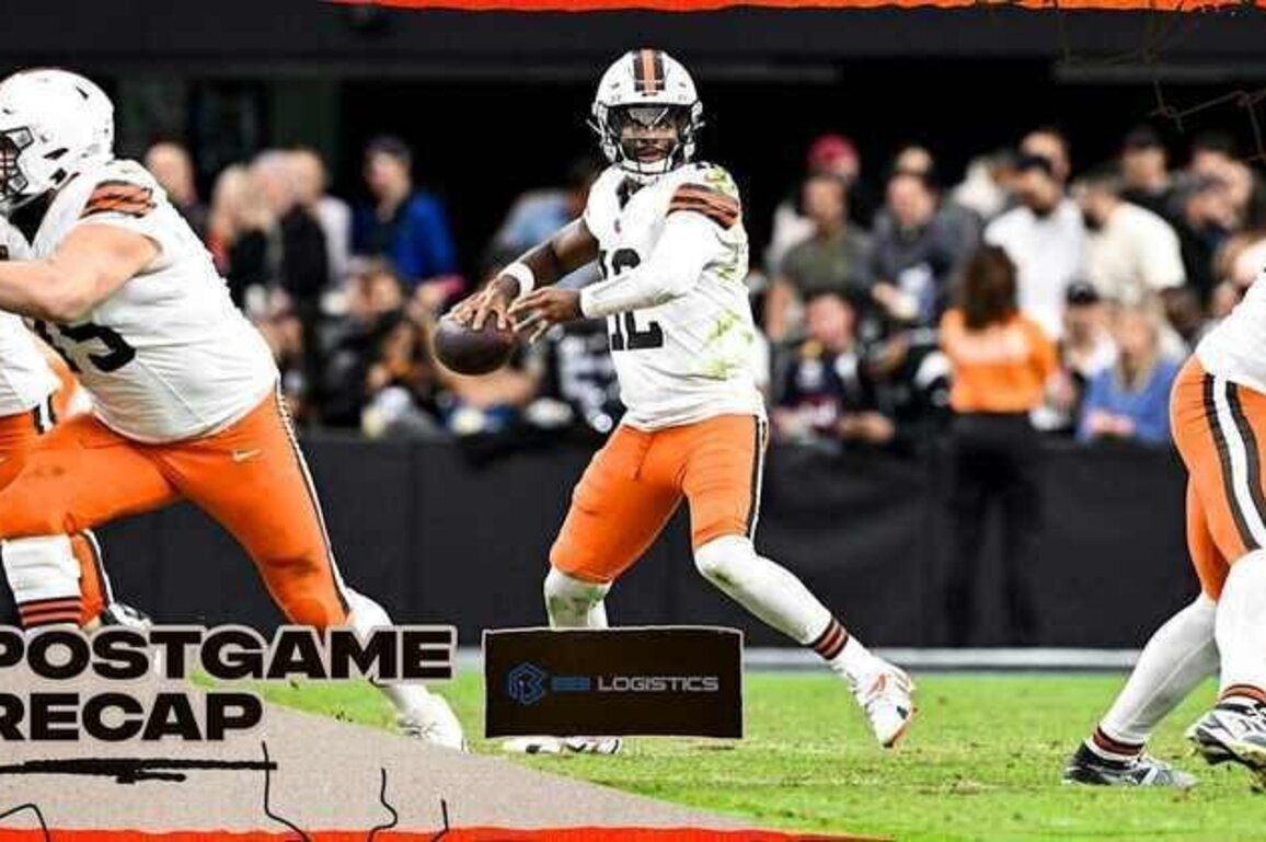 Browns 24, Raiders 10 | Final Score, Stats & Game Recap