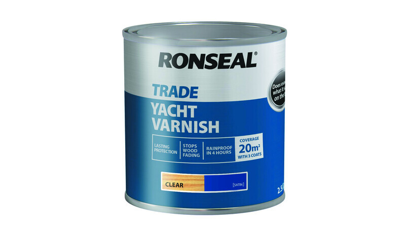Ronseal Trade adds Yacht Varnish to its range