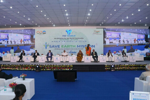 YES WORLD's major event to SAVE EARTH held in New Delhi, attended by several Politicians and Climate Activists