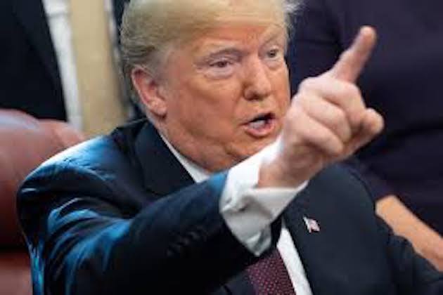 Trump criticizes UK for late entry into war which has been 'won'