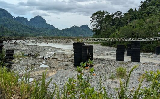 Aging infrastructure at Panguna