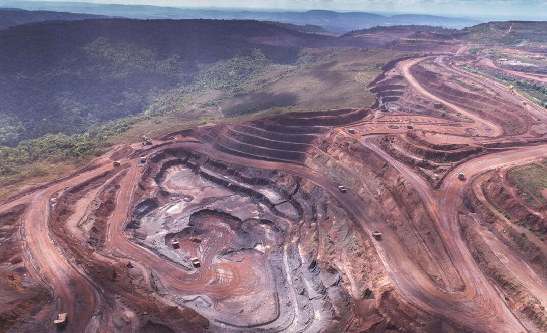 Operação de minério de ferro da Vale em Parauapebas