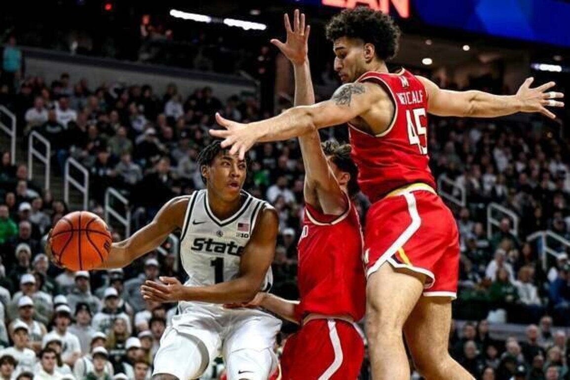 Jeremy Fears Jr. carries No. 10 Michigan State past Maryland
