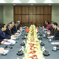 SINGAPORE-CHINA-LI QIANG-LAWRENCE WONG-TALKS