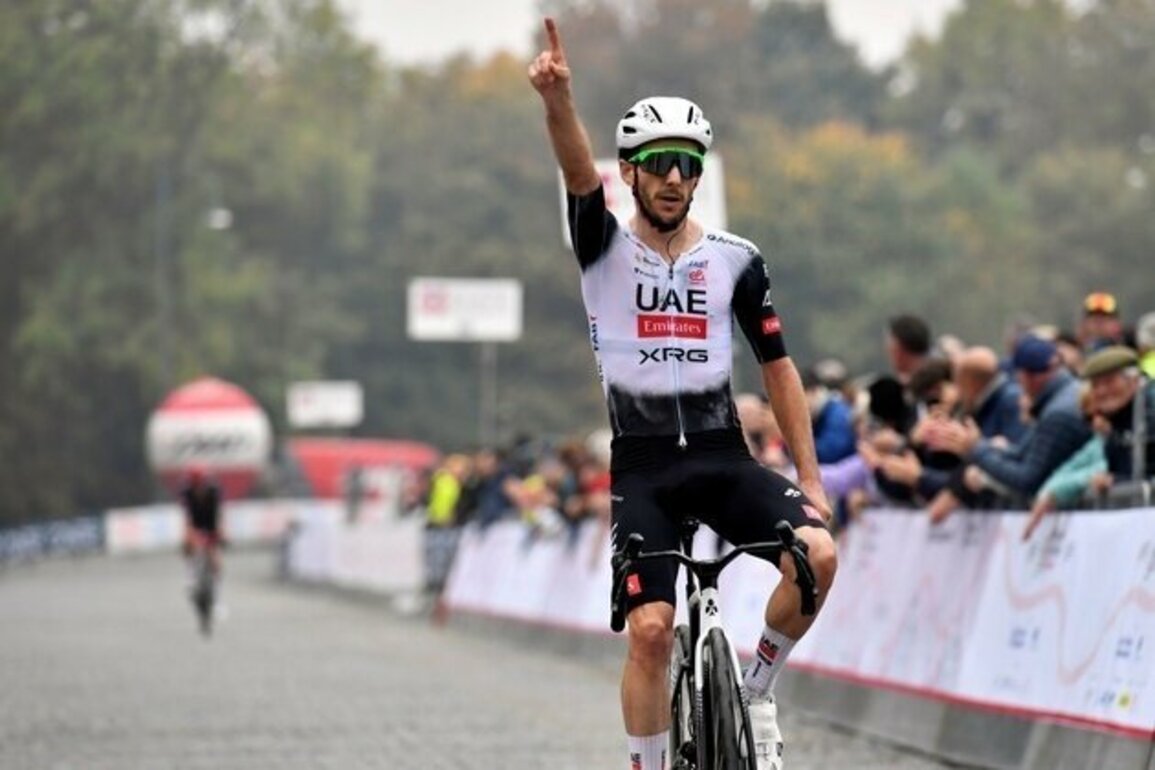 UAE Team Emirates-XRG wins inaugural Valdengo-Oropa race in Italy
