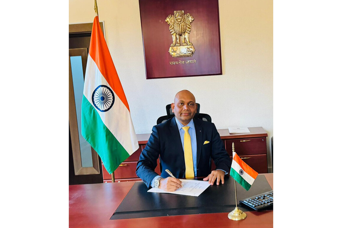 Abhay Kumar takes charge as India's new Ambassador to Azerbaijan
