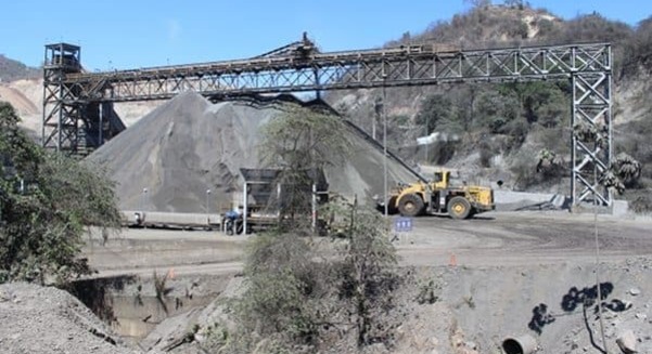 Mina de minério de ferro Las Encinas Aquila, no México