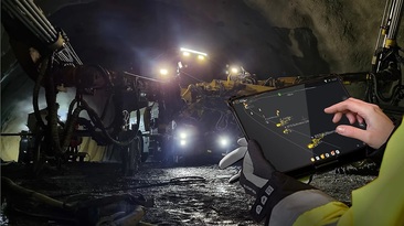 Epiroc’s digital solutions offer Implenia Norge state-of-the-art tools to increase visibility and safety at the massive Rogfast project tunnel site 