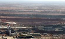 The Degrussa mine from above