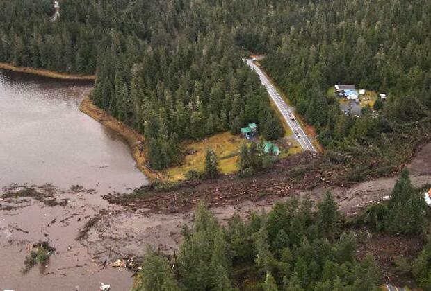 3 killed, 3 missing as landslide hits remote Alaska fishing community