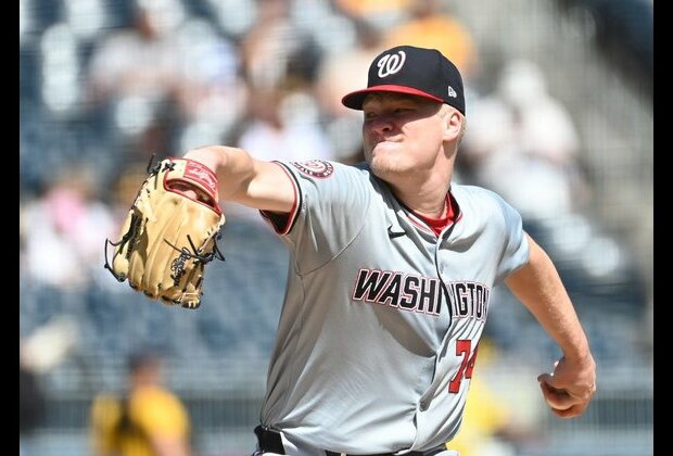 Nationals' DJ Herz overpowers Pirates in Game 1 of doubleheader