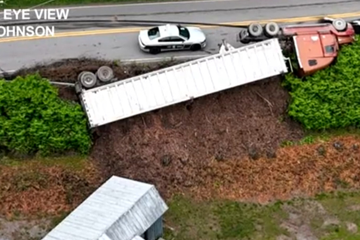 Western NC residents concerned after multiple trucks crash on same road within a month
