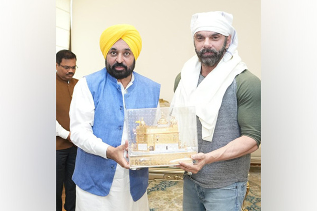 Sohail Khan meets Punjab CM Bhagwant Mann at Chandigarh residence