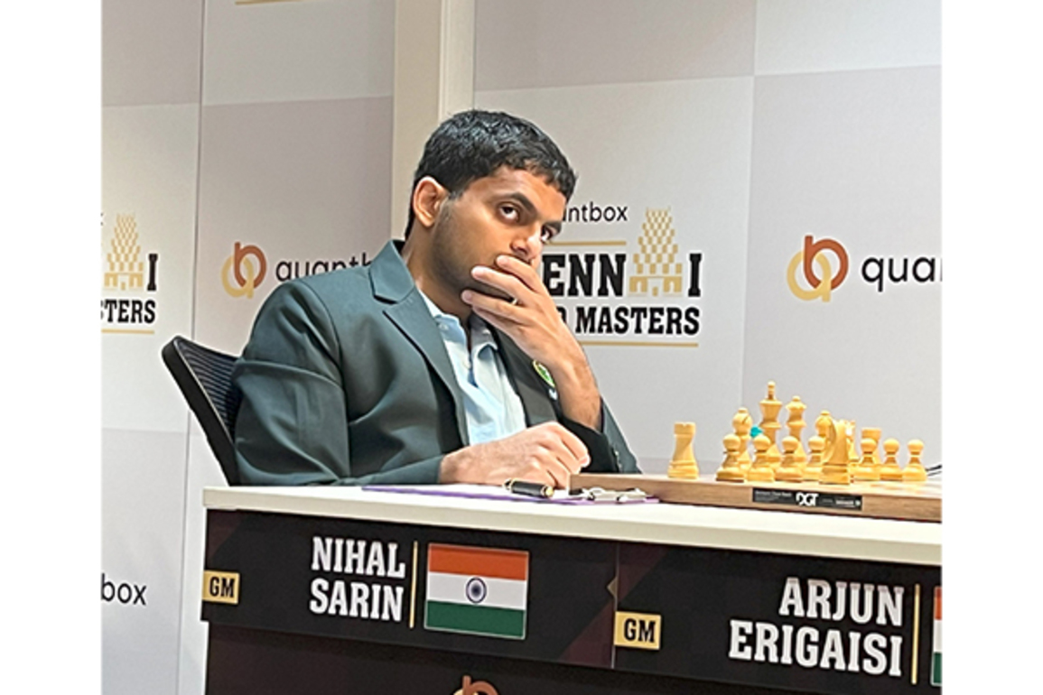 Chennai Grand Masters 2025: Nihal Sarin upsets Arjun Erigaisi, undefeated Vincent Keymer extends lead on day 4