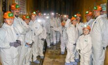 The family fund day at  the George Fisher lead-zinc-silver mine in northwest Queensland