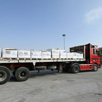 38 Emirati humanitarian aid trucks enter Gaza as part of Operation Chivalrous Knight 3