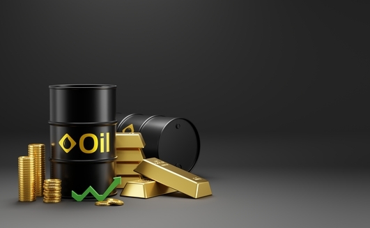 Gold, oil keep market afloat