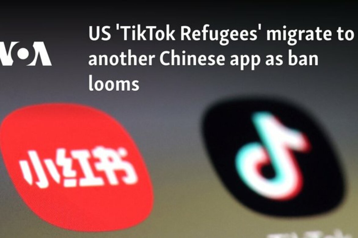 US &#039;TikTok Refugees&#039; migrate to another Chinese app as ban looms