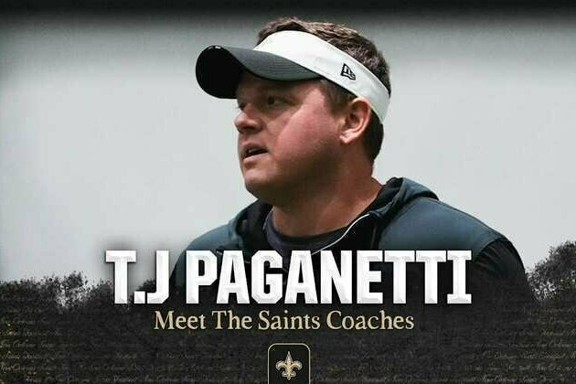 Meet the 2025 New Orleans Saints coaches: T.J. Paganetti