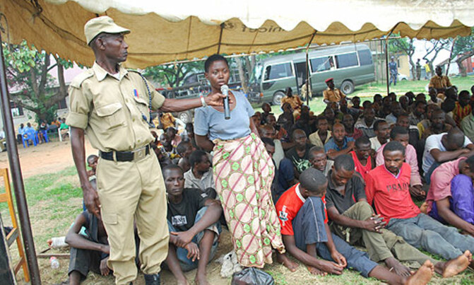 Police dispatch disciplinary units to Rwenzori region Police dispatch disciplinary units to Rwenzori region