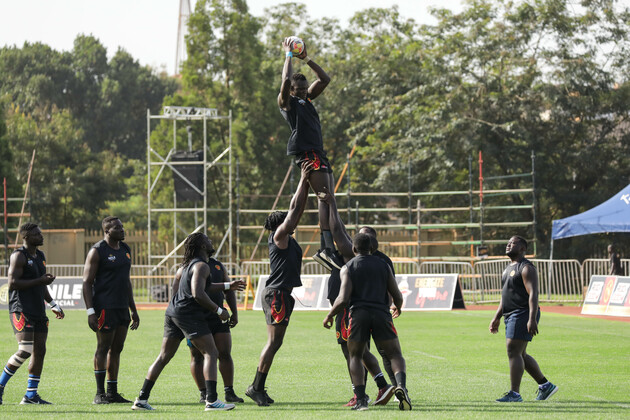 (SP)UGANDA-KAMPALA-RUGBY-TRAINING