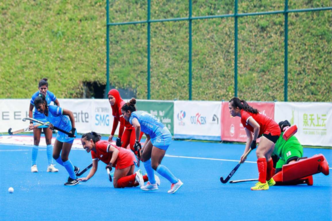 Indian women's hockey team cruises past Singapore with remarkable 12-0 at Women's Asia Cup 2025