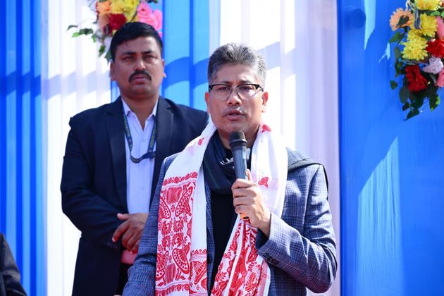 Assam Minister Pijush Hazarika lays foundation stone of Rs 5 crore Science Block at Jagiroad College