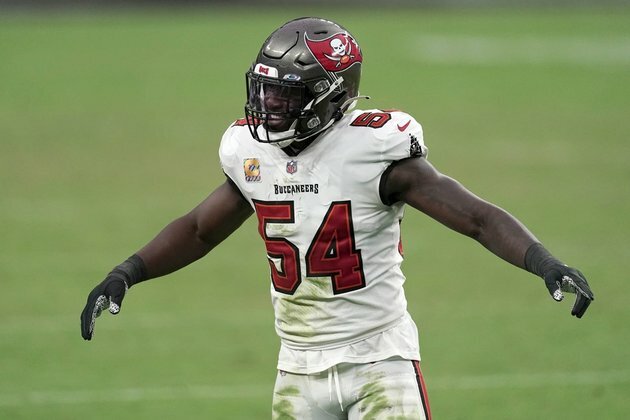 Report: Bucs ILB Lavonte David (ankle) out 3 to 4 weeks