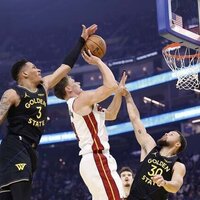 Warriors overcome loss of Jimmy Butler III (knee) to beat Heat