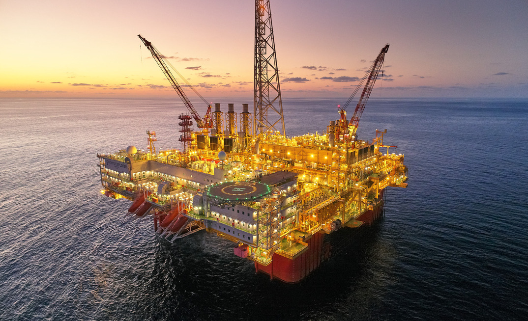 Ichthys LNG central processing facility
