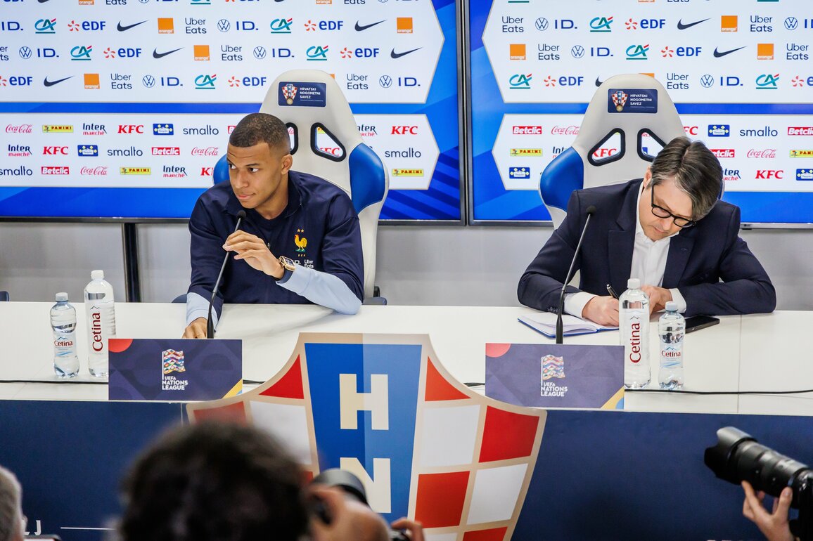 (SP)CROATIA-SPLIT-FOOTBALL-UEFA NATIONS LEAGUE-FRA VS CRO-PRESS CONFERENCE