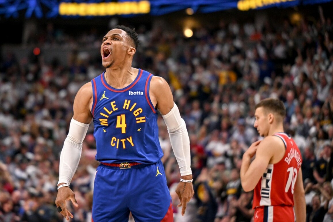 PHOTOS- Nuggets beat Clippers 120-101 in Game 7