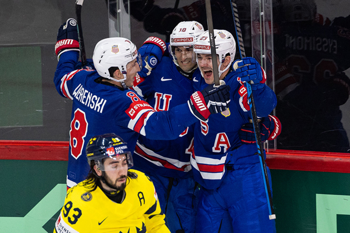 Seattle Kraken teammates help U.S. reach world hockey final
