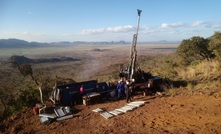 Mkango's drilling rig at Songwe