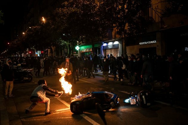 Protests Over Jailing of Spanish Rapper Extend Into Fifth Night