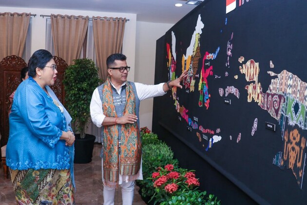 MoS Margherita attends 80th anniversary of Independence Day and Armed Forces Day of Indonesia