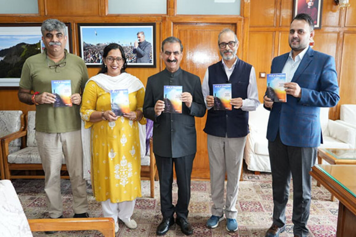 Himachal Pradesh CM Sukhu releases book titled 'Sangharsh se Shikhar tak'