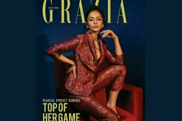 Rakul Preet dazzles on the cover of Grazia India, sporting the new M&S fusion collection