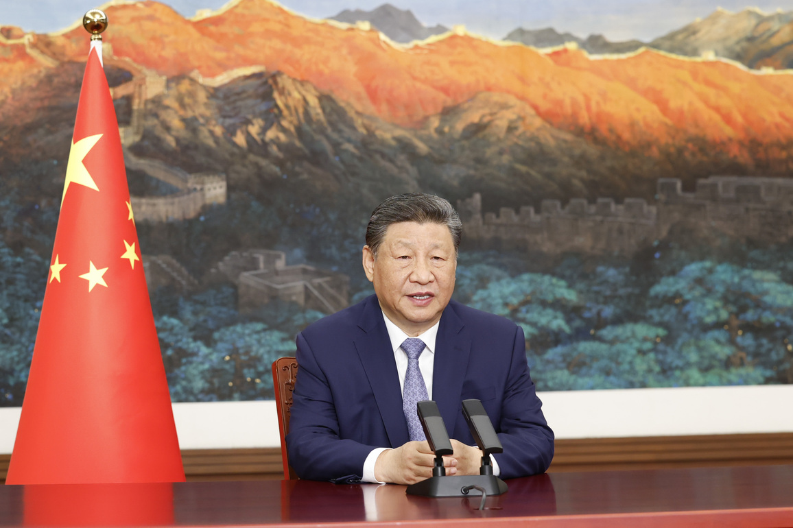 CHINA-XI JINPING-LEADERS MEETING-SPEECH (CN)