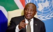  South Africa president Cyril Ramaphosa